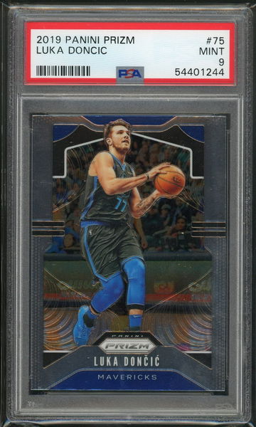 2019 Prizm Luka Doncic PSA 9