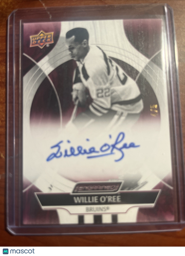 2024 Upper Deck Willie O'Ree #CA-W0 Short Print Insert Upper Deck