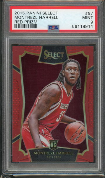 2015 Select Red Prizm Montrezl Harrell /149 PSA 9 