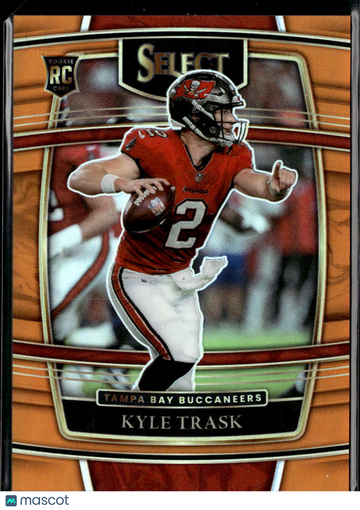Kyle Trask 2022 Panini Select Prizm Concourse RC Copper /49 Tampa Bay Buccaneers