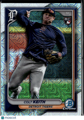 2024 Bowman Chrome Mega Box Colt Keith #34 Mojo Refractor RC
