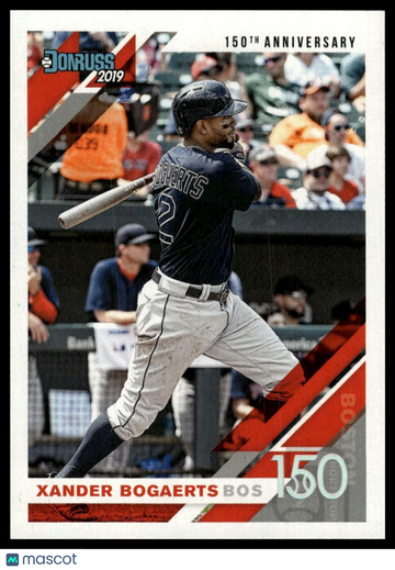 2019 Donruss Xander Bogaerts #197 150th Anniversary SN
