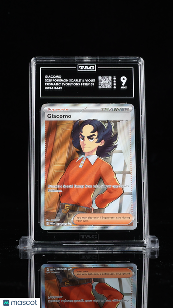 Pokémon Scarlet & Violet Giacomo TAG 9 #138/131