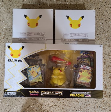 Lot of 3 Pokémon Celebrations 