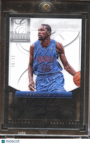 Kevin Durant 2013 Panini Elite Series Inscriptions Auto /99 Oklahoma City Thunder