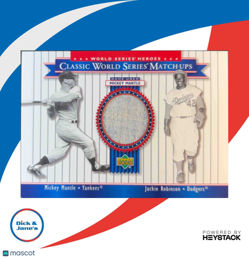 2002 Upper Deck World Series Heroes Mickey Mantle Base