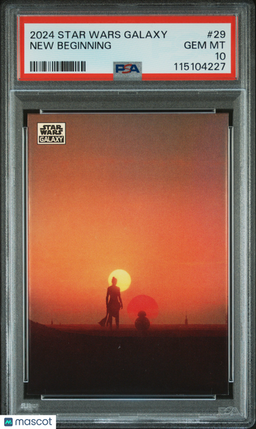 2024 Topps Chrome Star Wars Galaxy New Beginning #29 PSA 10
