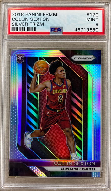 Collin Sexton Silver Prizm PSA 9