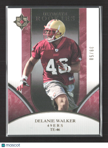 2006 Upper Deck Ultimate Collection Ultimate Rookies Delanie Walker #300