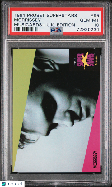 1991 Proset Musicards UK Edition Morrissey #95 PSA 10