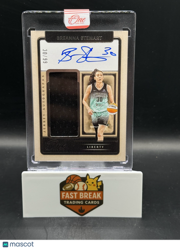 2025 Panini One and One Breanna Stewart #JA-BST Jersey Patch