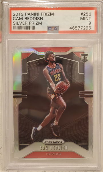 2019 Prizm Silver Cam Reddish PSA 9