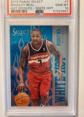 2012 Panini Select Bradley Beal Hot Rookies - White Hot PSA 10
