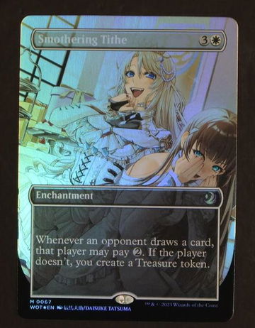 2023 Wizards of the Coast Secret Lair Anime Smothering Tithe #M0067 Foil