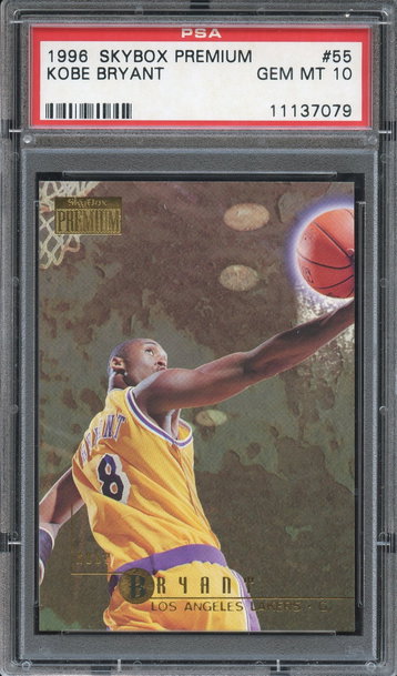 1996 Skybox Premium Kobe Bryant PSA 10