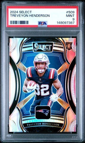 2024 Select | Rookie Treveyon Henderson | XRC | #509 | PSA 9