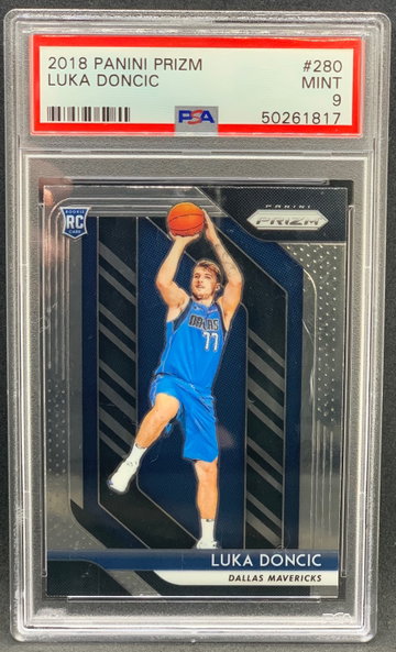 Luka Doncic 2018 Panini Prizm PSA 9