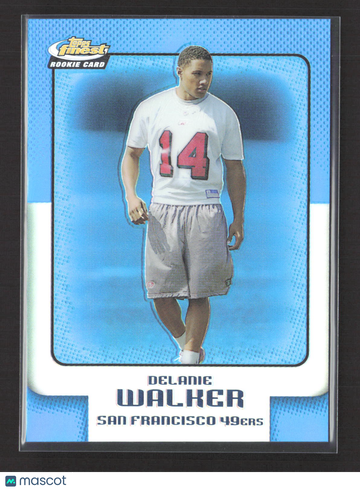 2006 Topps Finest Delanie Walker #24 Refractor