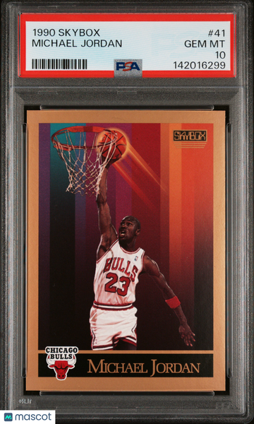 1990 Skybox Michael Jordan #41 PSA 10
