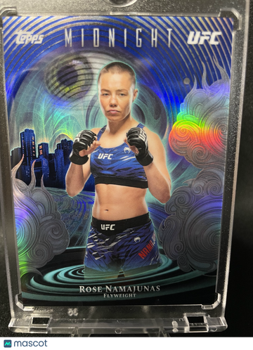 2026 Topps Midnight UFC Midnight Insomnia Rose Namajunas #IN-18