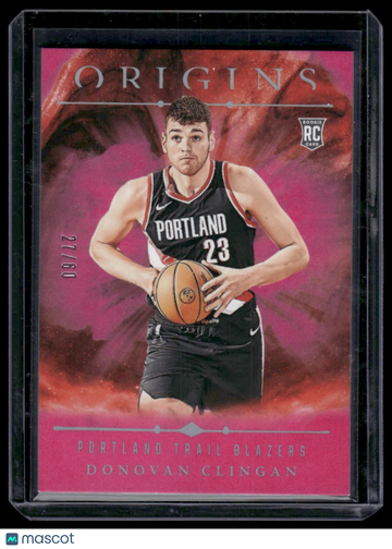 2024-25 Panini Origins Donovan Clingan #87 Pink SN