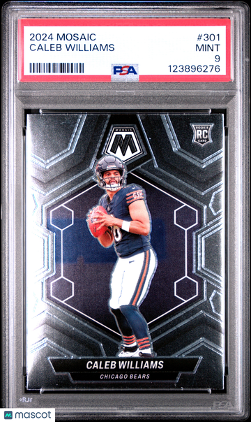 2024 Panini Mosaic Caleb Williams #301 PSA 9