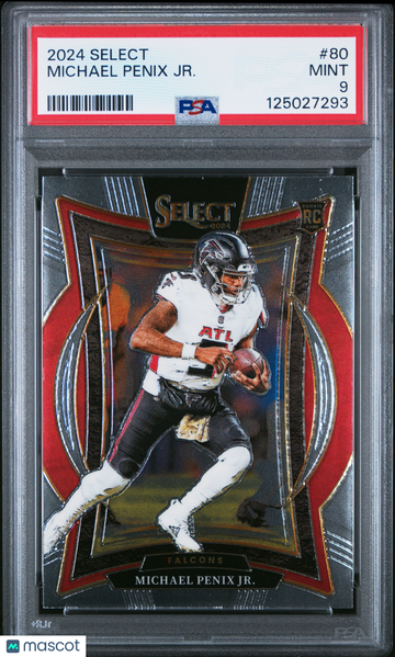 2024 Panini Select Michael Penix JR. #80 PSA 9
