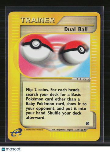 2002 Expedition Base Set Dual Ball Uncommon #139/165