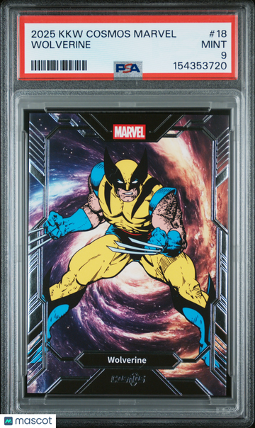 2025 Kakawow Cosmos Marvel Wolverine #18 PSA 9