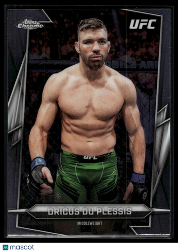 2026 Topps Chrome UFC Dricus Du Plessis #10