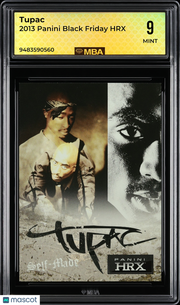 2013 Panini Black Friday HRX Tupac MBA 9
