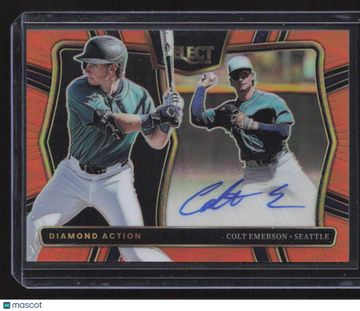 2025 Panini Select Colt Emerson #DAS-CE Prizm /75