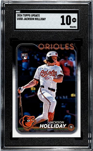 2024 Topps Update #US50 Jackson Holliday SGC 10