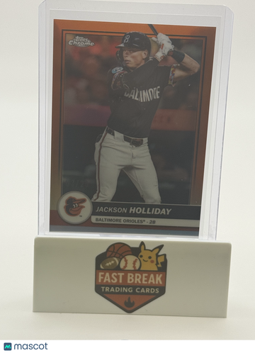 2024 Topps Chrome Jackson Holliday #9 Orange