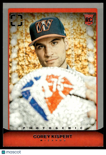 2021-22 Panini Photogenic Corey Kispert #108 Silver RC