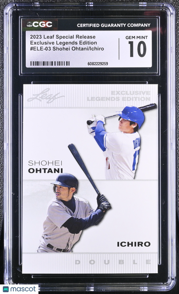 2023 Leaf Special Release Exclusive Legends Edition #ELE-03 CGC 10