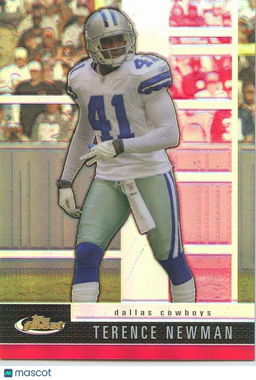 2008 Topps Finest Terence Newman #93