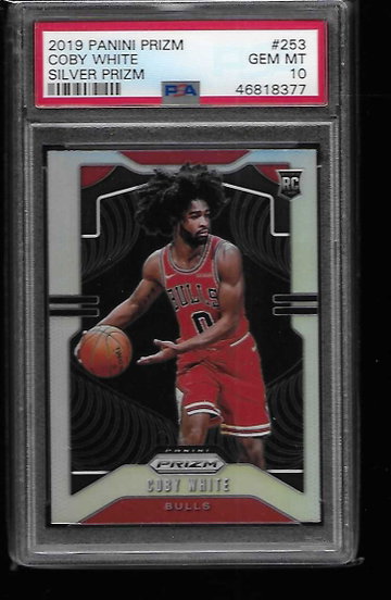 2019 Panini Prizm Coby White Silver Prizm