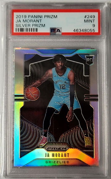 2019-20 Prizm RC Ja Morant PSA 9 Silver Prizm