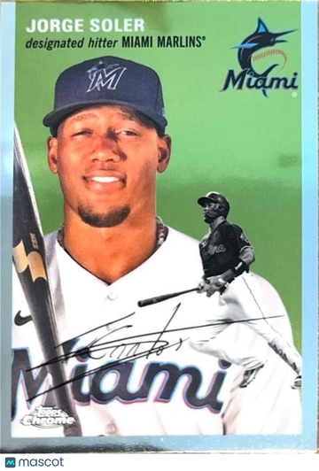 2023 Topps Chrome Platinum Anniversary Jorge Soler #296