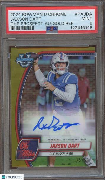 2024 Bowman Jaxson Dart PSA 9 Bowman