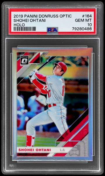 2019 Donruss Optic Shohei Ohtani Holo PSA 10