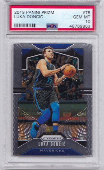 Luka Doncic 2019 Prizm PSA 10