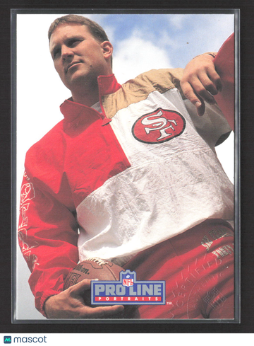 1991 Pro Line Portraits Brent Jones #117