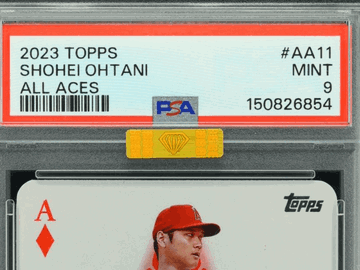 2023 Topps All Aces Shohei Ohtani #AA11 MBA 9.5