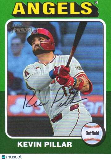 2024 Topps Heritage - Green Border Kevin Pillar #561