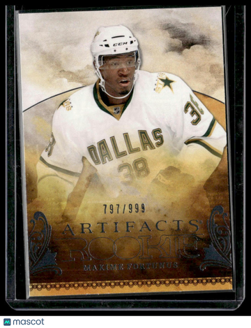 2010-11 Upper Deck Artifacts Maxime Fortunus #150 SN,RC