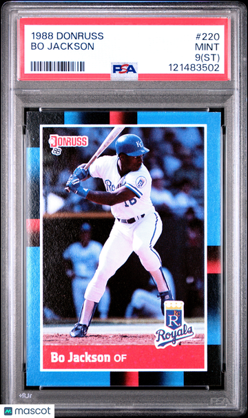 1988 Donruss Bo Jackson #220 ST PSA 9