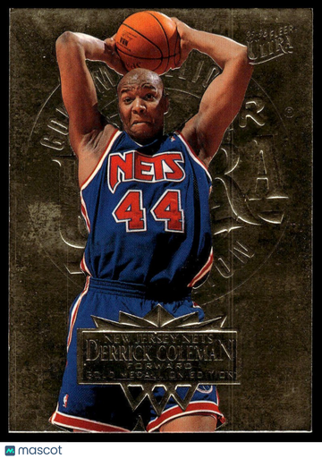 1995-96 Ultra Derrick Coleman #113 Gold Medallion