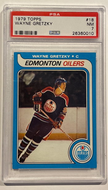 1979 Topps Wayne Gretzky PSA 7 Rookie RC 